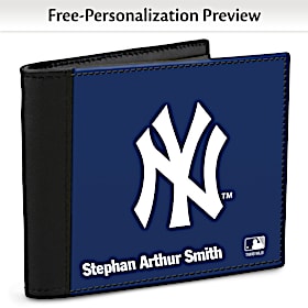 New York Yankees(TM) MLB&amp;reg Logo Men&#039;s RFID Wallet