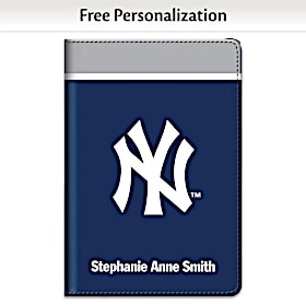 New York Yankees(TM) MLB&amp;reg Logo Refillable Journal