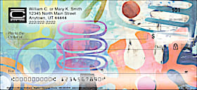 Nikki Chu&#039;s Abstracts Personal Checks
