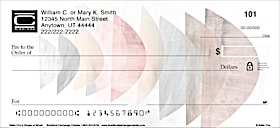 Nikki Chu&#039;s Shape of Blush Personal Checks