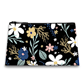 Wildflowers Fabric On-The-Go Pouch