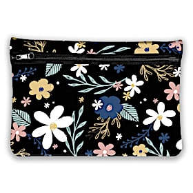 Wildflowers Neoprene Cosmetic Makeup Bag