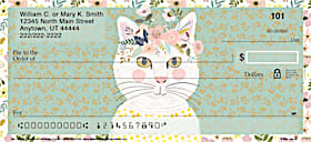 Cat Calicos Personal Checks