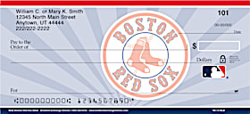 MLB Boston Red Sox Blast Personal Checks