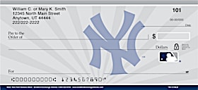 MLB New York Yankees Blast Personal Checks
