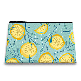 Lemon Citrus Twist On-The-Go Fabric Pouch