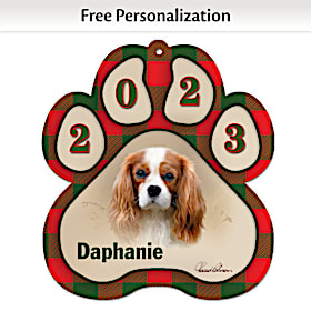 Best Breeds King Charles Spaniel Paw Ornament