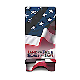 Land of the Free Art Phone Stand