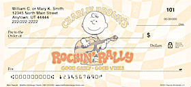 Retro Peanuts Personal Checks