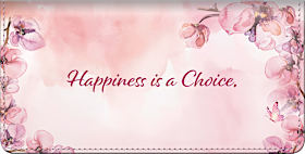 Affirmations of Life Checkbook Cover