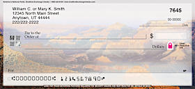 America&#039;s National Parks High Security Personal Checks