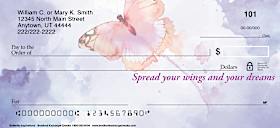 Butterfly Inspirations Personal Checks