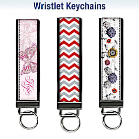 Choose From Over 50 Wristlet Keychains