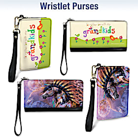Choose From Over 50 Large &amp; Small Wristlet Purses