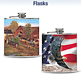 Choose Your Favorite Leather Flask