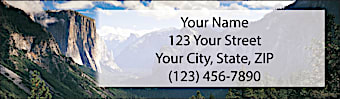 America's National Parks Return Address Label