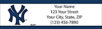 New York Yankees™ MLB® Return Address Label