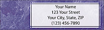 5th Avenue Return Address Label