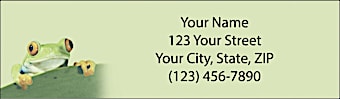 Froggy Fun Return Address Label