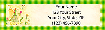 Garden Graces Return Address Label