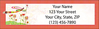 Garden Graces Return Address Label