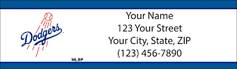 Los Angeles Dodgers MLB&reg; Return Address Label