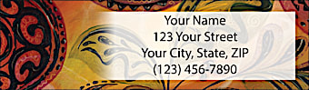 Tribal Soul Return Address Label