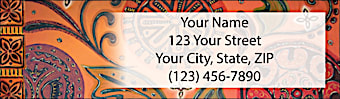 Tribal Soul Return Address Label