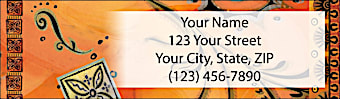 Tribal Soul Return Address Label