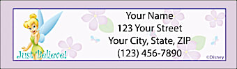 Tinker Bell Magic! Return Address Label