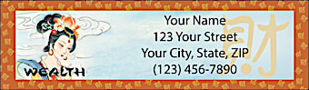 Good Fortune Return Address Label