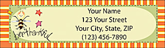 Just Bee Return Address Label