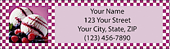 Ice Cream Dreams Return Address Label