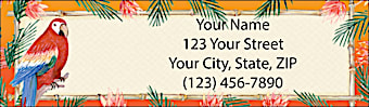 Parrot Bay Return Address Label