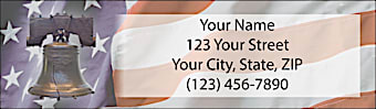 Spirit of America Return Address Label