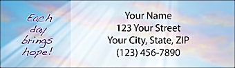 New Day Return Address Label