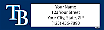 Tampa Bay Rays™ MLB® Return Address Label