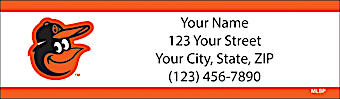 Baltimore Orioles™ MLB® Return Address Label