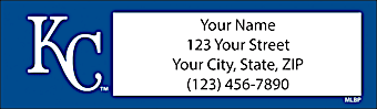 Kansas City Royals™ MLB® Return Address Label