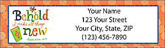 Words of Faith Return Address Label