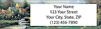 Best of Thomas Kinkade Return Address Label