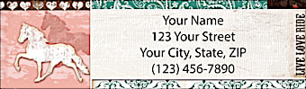 Country Diva Return Address Label