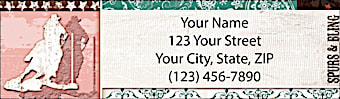 Country Diva Return Address Label