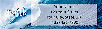 Oceans of Faith Return Address Label