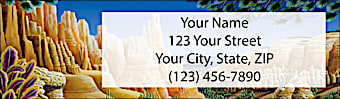 Desert Nights Return Address Label