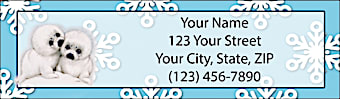 Animal Babies Return Address Label