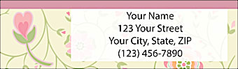 Be Happy Return Address Label