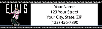 Elvis Return Address Label