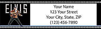 Elvis Return Address Label