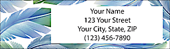 Feathers Return Address Label